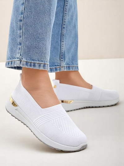 Royalfashion sieviešu auduma slip-on apavi Perfeti