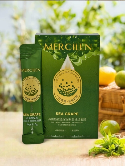 Маска с экстрактом винограда - увлажняющая и успокаивающая раздражения