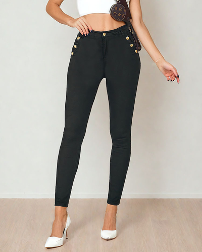 Royalfashion Women's tube jeans