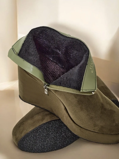 Женские ботильоны на каблуке от Royalfashion Sieffa