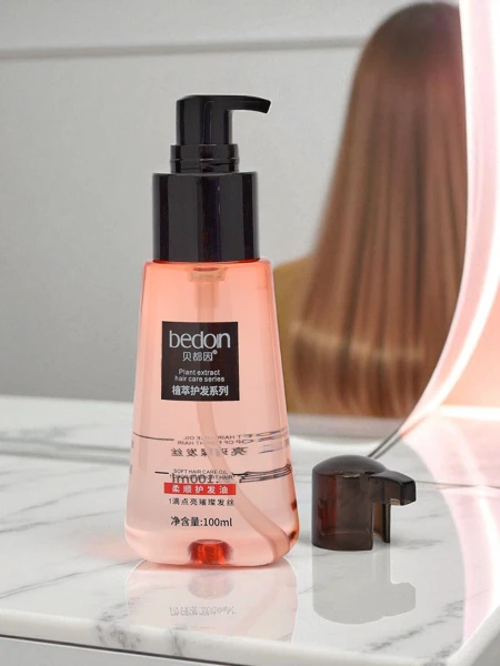 Dabīgā matu kopšanas eļļa ar augu ekstraktu