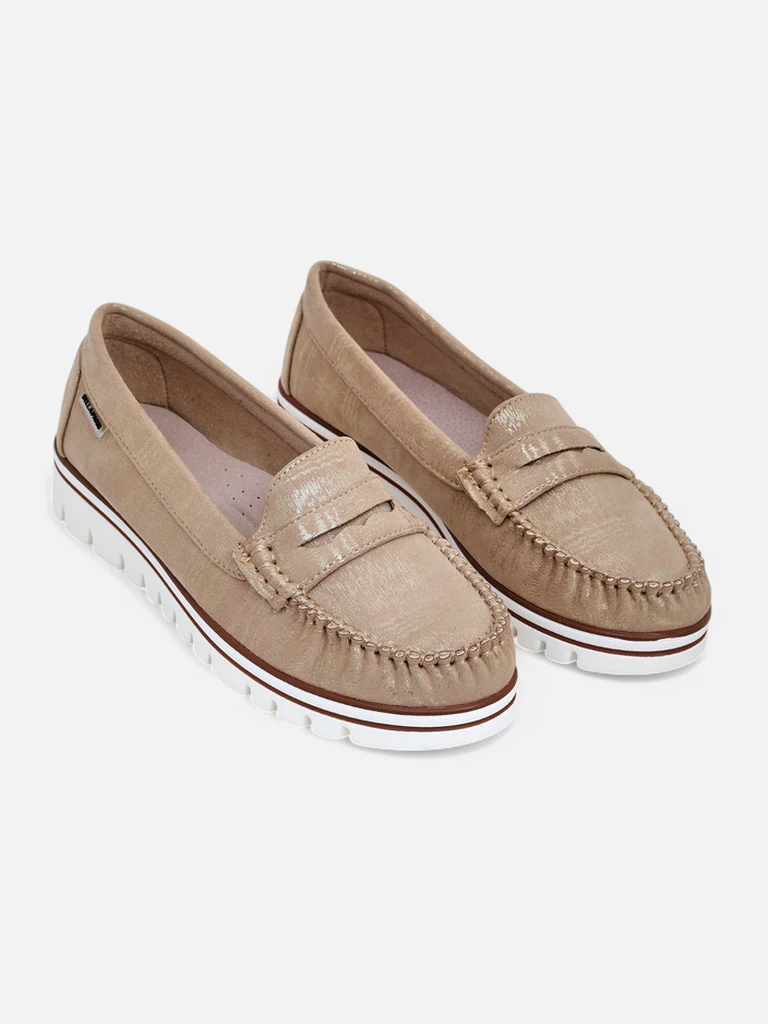 Royalfashion Женские экозамшевые мокасины Bellisse