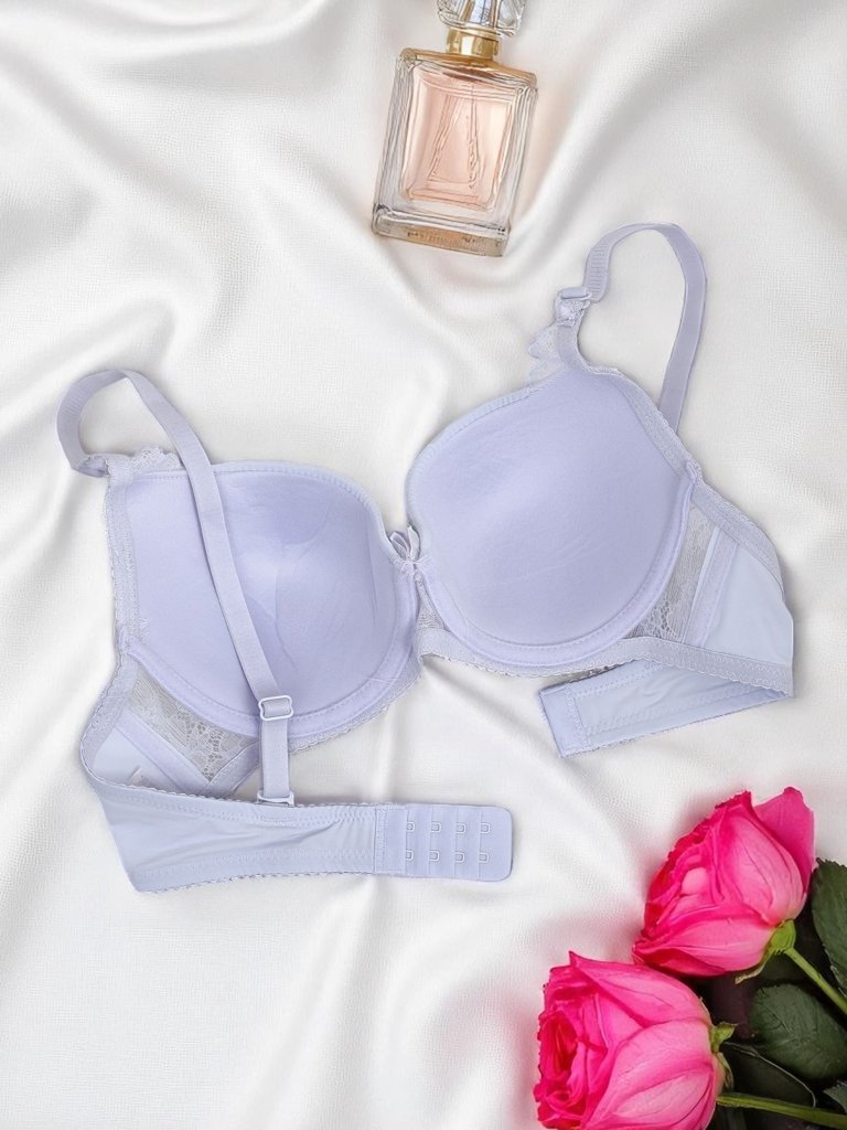 Royalfashion Sieviešu polsterēta mežģīņu krūšturis Krūšturis Bella