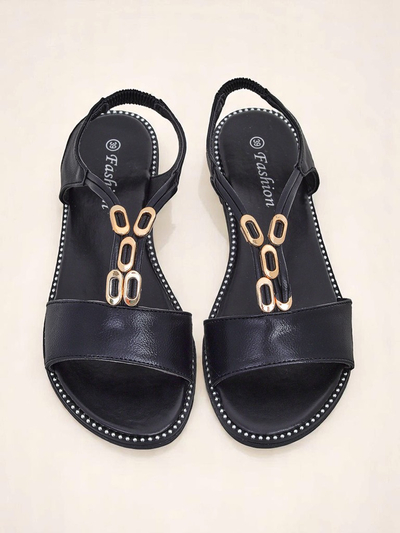 Royalfashion Women's Sandals with Decorative Straps Siena Glow