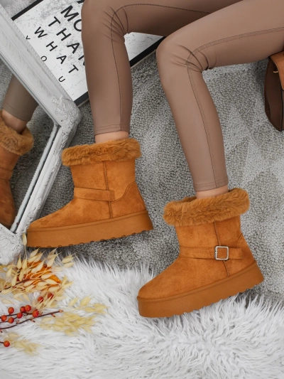 Royalfashion Women's Short Snow Boots Myrelle