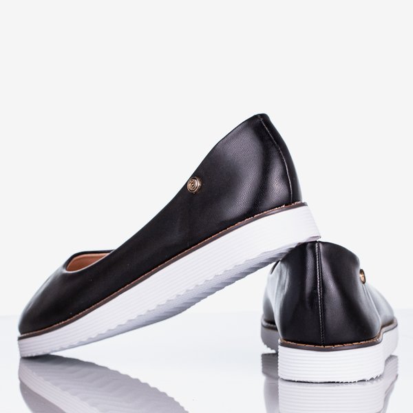 Vycoriessa black women's ballerinas - Footwear