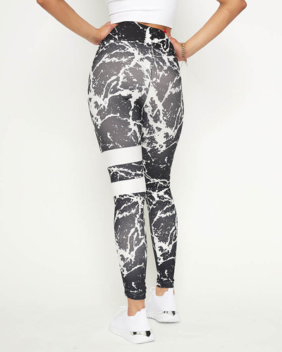 Women's patterned leggings - Clothing