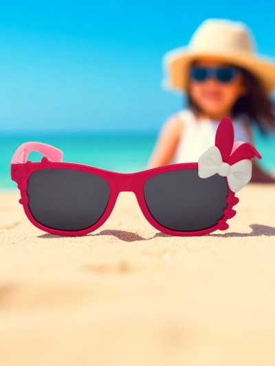 Royalfashion Children's Bunny Shine Sunglasses with Decorations