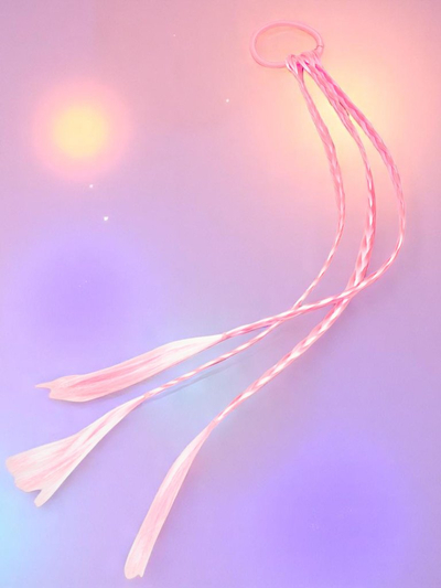 Royalfashion Clip-in braids on an elastic band