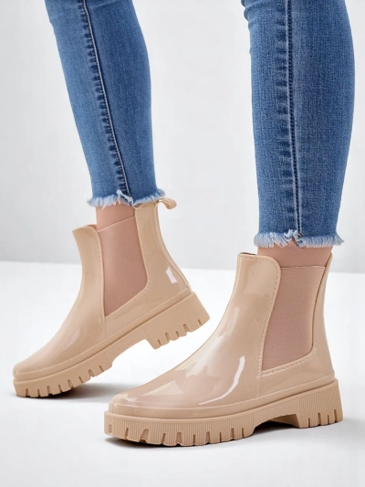 Лаковые женские резиновые сапоги Royalfashion EriEri