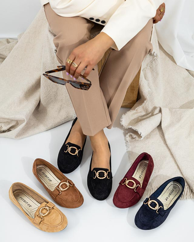 Camel eco-suede loafers Brussi - Footwear