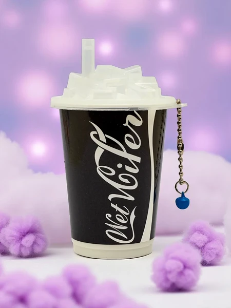 Moisturizing wipes in a decorative cup-shaped ice cup package 30 pcs