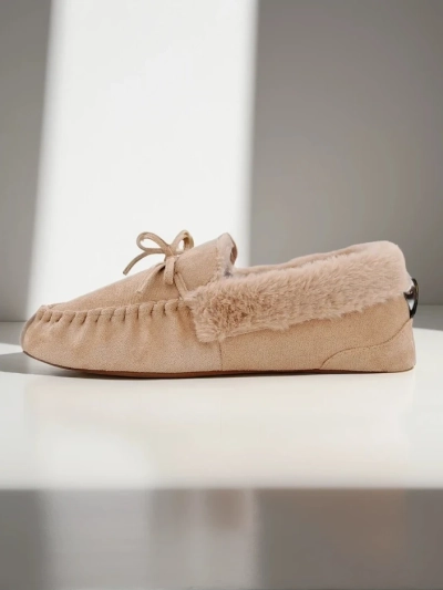 Royalfashion Sieviešu mokasīni ar vilnu Ahtikes