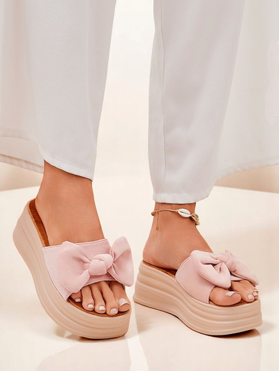 Royalfashion Женские шлёпанцы на платформе Givan