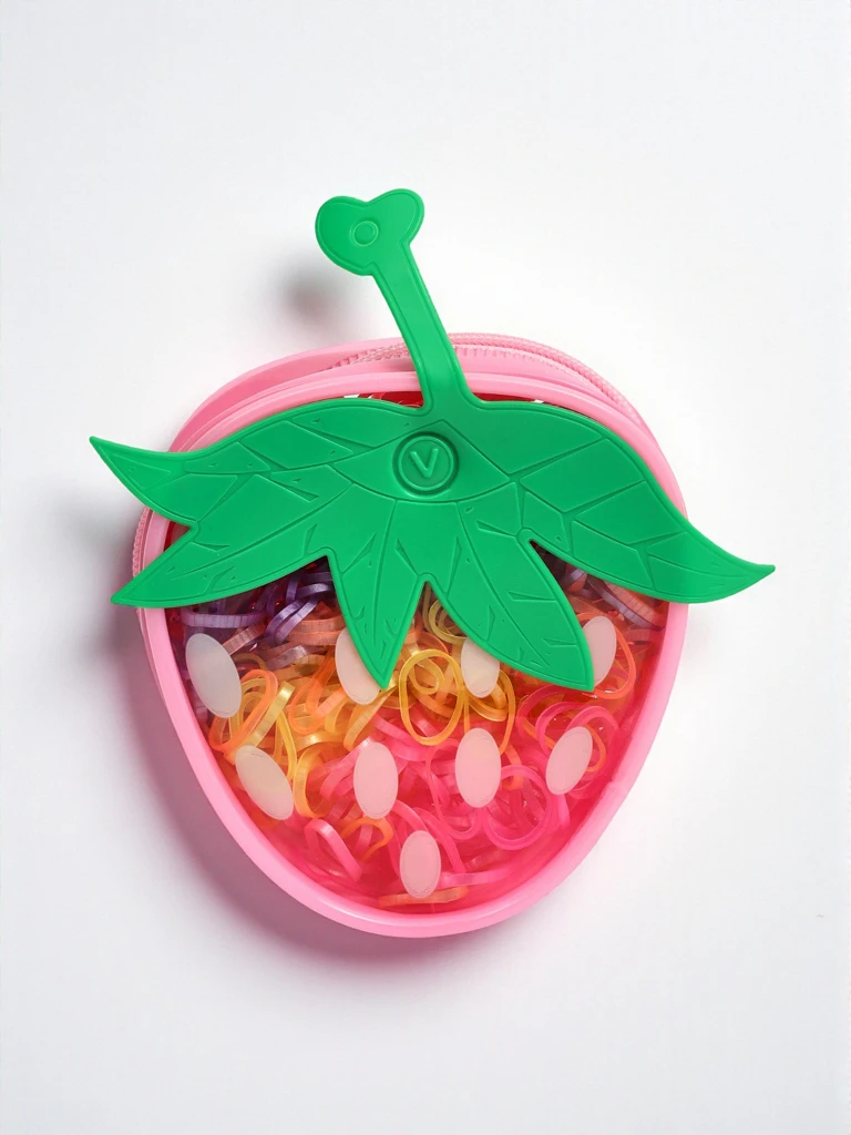 Royalfashion Разноцветные силиконовые резиночки Клубника