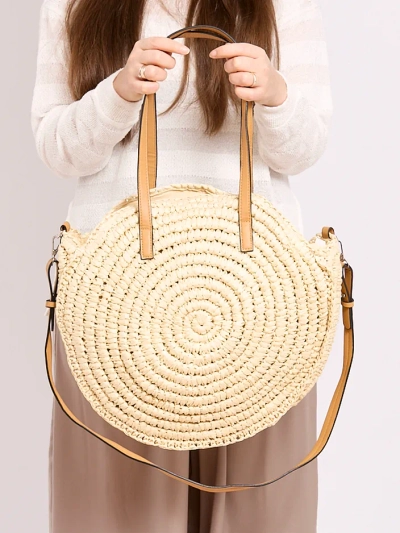 Royalfashion Round wicker bag