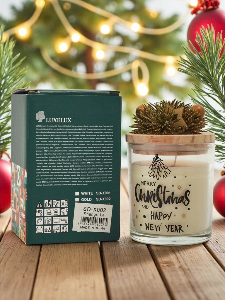 Qiri aromatik i festave Merry Christmas Happy New Year