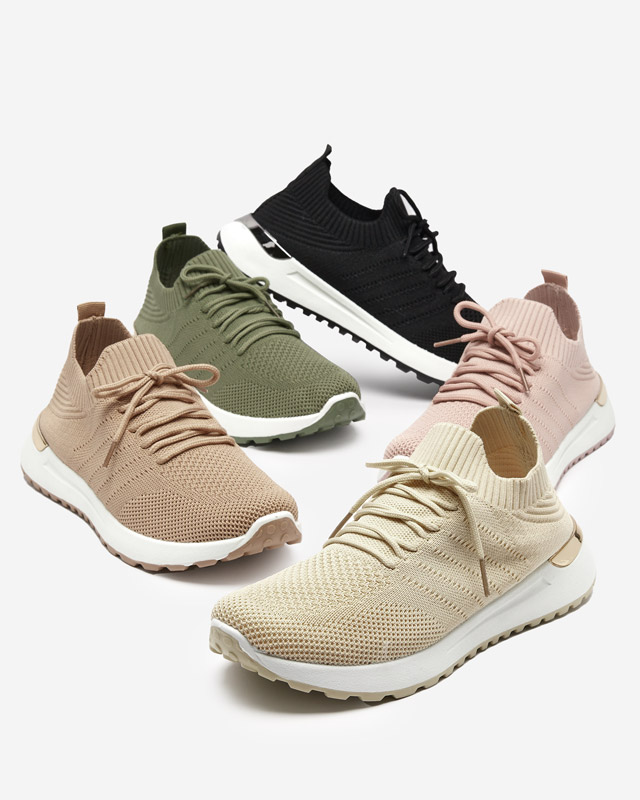 Light brown women's sports shoes Erina - Footwear