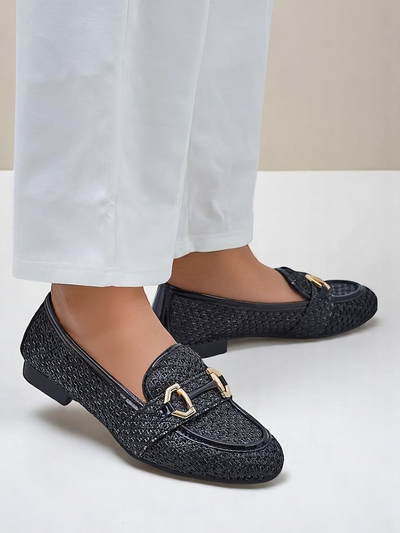 Royalfashion Openwork women’s loafers Sallim