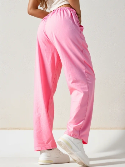 Royalfashion Cotton straight women's fabric pants
