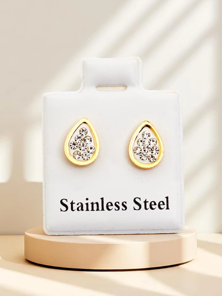 Royalfashion Sieviešu asaru formas auskari