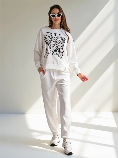 Royalfashion Women's viscose set with print