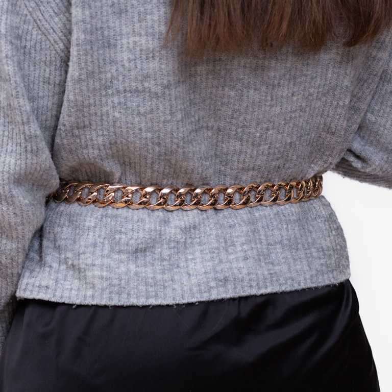 Gold decorative chain belt - Accessories