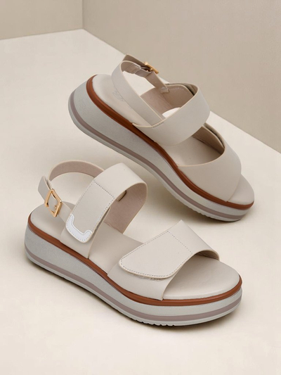 Royal Fashion Women's Thick-Soled Tulip Sandals