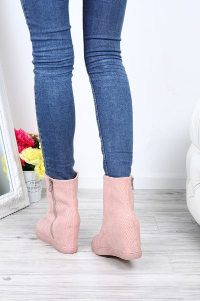 Pink wedge heels Genesis - Shoes 1