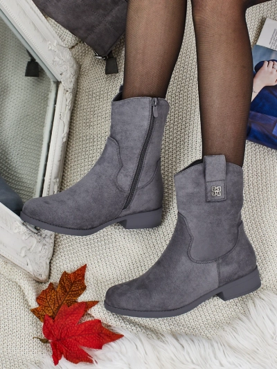 Women's Kelmoria Faux Suede Ankle Boots