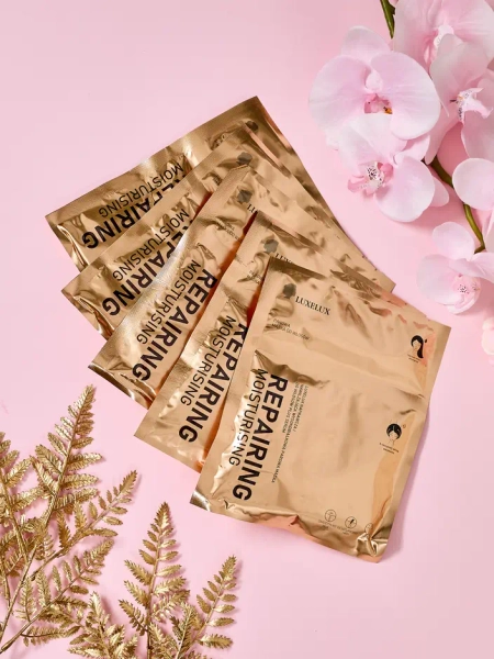 Luxelux tvaika matu maska plus serums