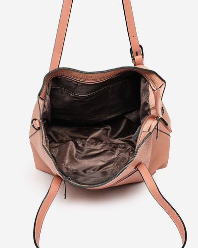 Royalfashion Rozā sieviešu iepirkumu somiņa