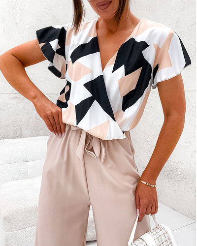 Royalfashion Sieviešu kombinezons ar garu apdruku