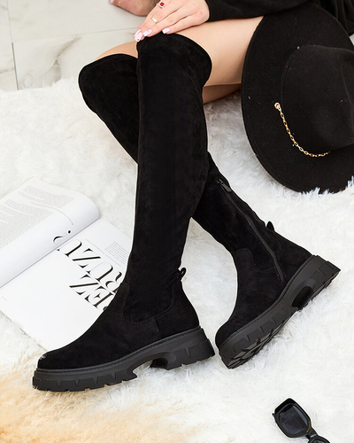 Royalfashion Женские сапоги до колена Ridesel