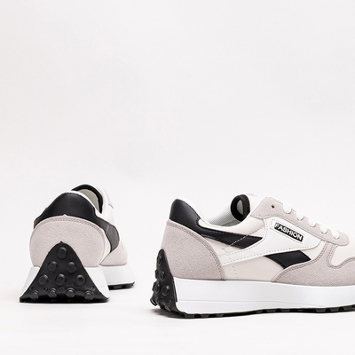 White-gray women's sports shoes Berinn - Footwear