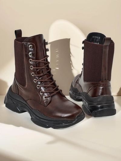 Royalfashion Women's work style ankle boots Ronoppa