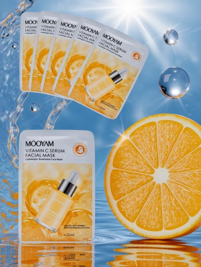 Sejas maska-lapa ar C vitamīnu