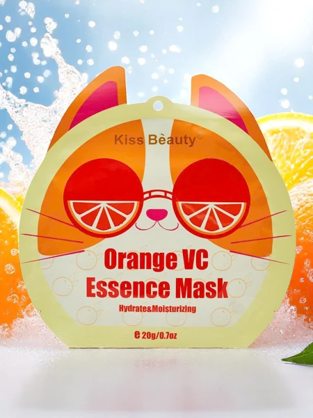 Sheet Face Mask Orange - Moisturizing
