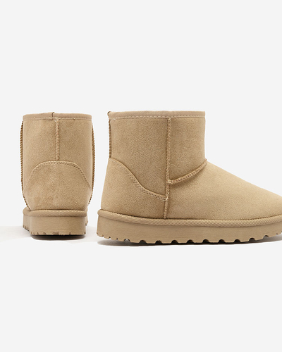 Royalfashion Brūni zābaki a'la sniega zābaki sievietēm Nerlea