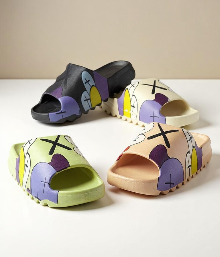 Aurora Women's Sandals Black Rubber Stylish for Summer