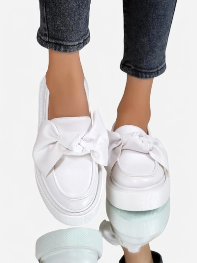 Royalfashion Элегантные женские мокасины с бантиком Ortto