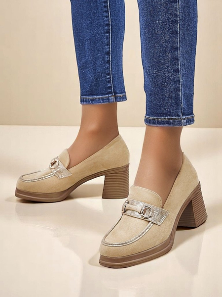 Royalfashion Women’s block-heel loafers Apareus