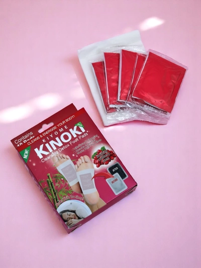 Детокс патчи для ног KINOKI 10 шт. Сушеные ягоды годжи