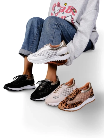 Royalfashion Perforētas sieviešu kedas Ellos