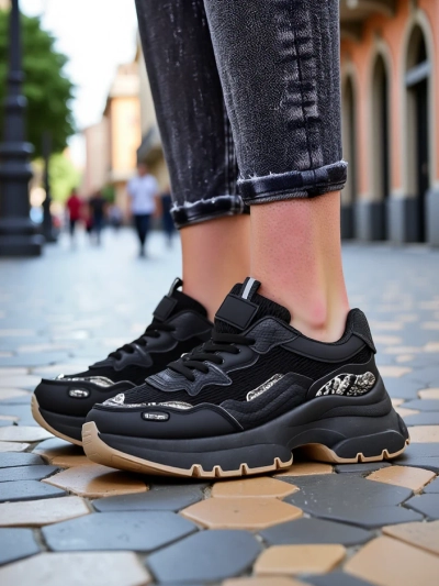 Royalfashion Women's Sports Sneakers Totter