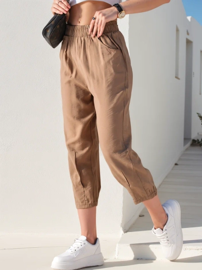 Royalfashion Прямые женские тканевые брюки 7/8