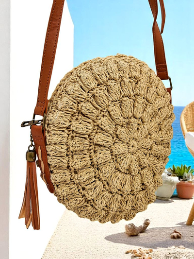 Royalfashion Small Straw Women's Handbag Solea Mini