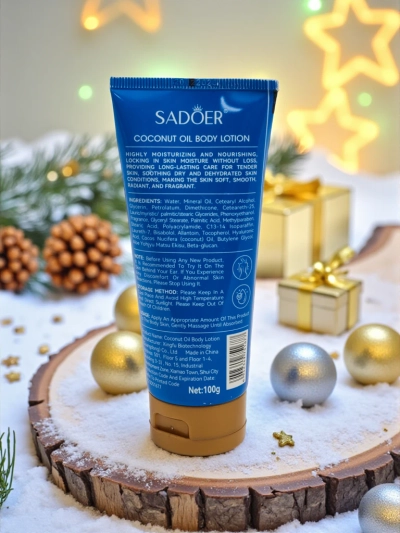 Sadoer Christmas Body Lotion with Coconut Oil
