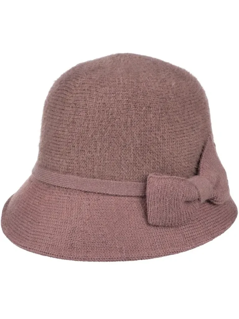 Lady Rose Women's Bowler Hat with Decoration