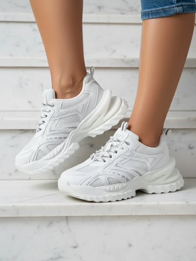 Białe Sneakersy Elysia Comfort